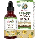 MaryRuth’s USDA Organic Maca Root Liquid Drops | Vegan | Non-GMO | Gluten Free | Alcohol Free | 1 Fl Oz