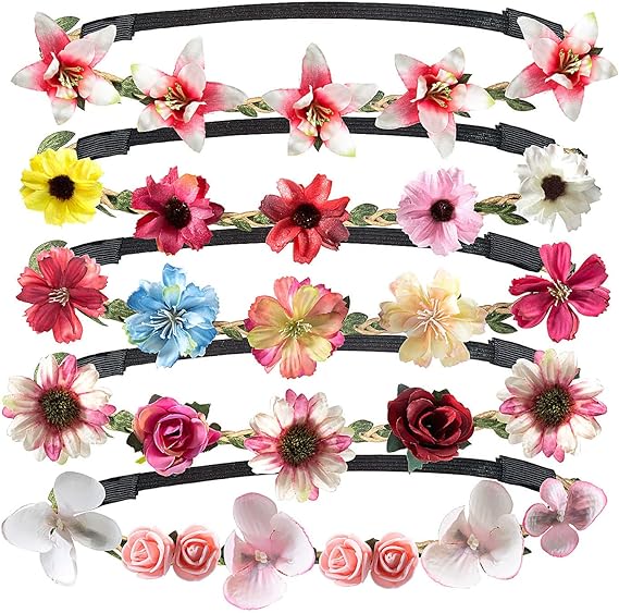 Eltevedtem Esz Folyo Bandeau Grosse Fleur Amazon Baker Yee Com