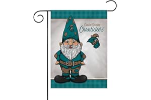 Rico Industries NCAA Coastal Carolina Chanticleers Gnome Spring 13" x 18" Double Sided Garden Flag