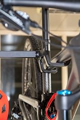 BBB Bike Wall Mount Hanger Deluxe BTL-150 Black Road Mountain Bike Rack Garage view 2