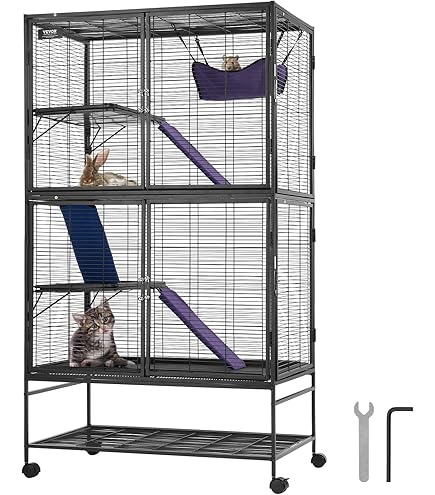 MidWest Homes for Pets Deluxe Ferret Nation Double Unit Cage