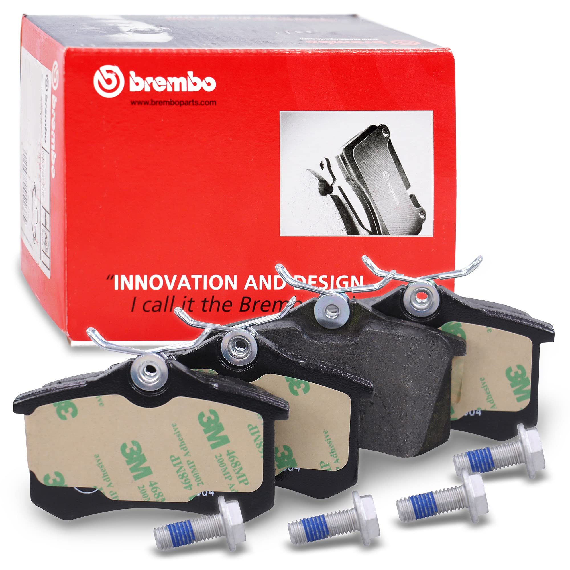 Brembo P68024 Rear Disc Brake Pad - Set of 4