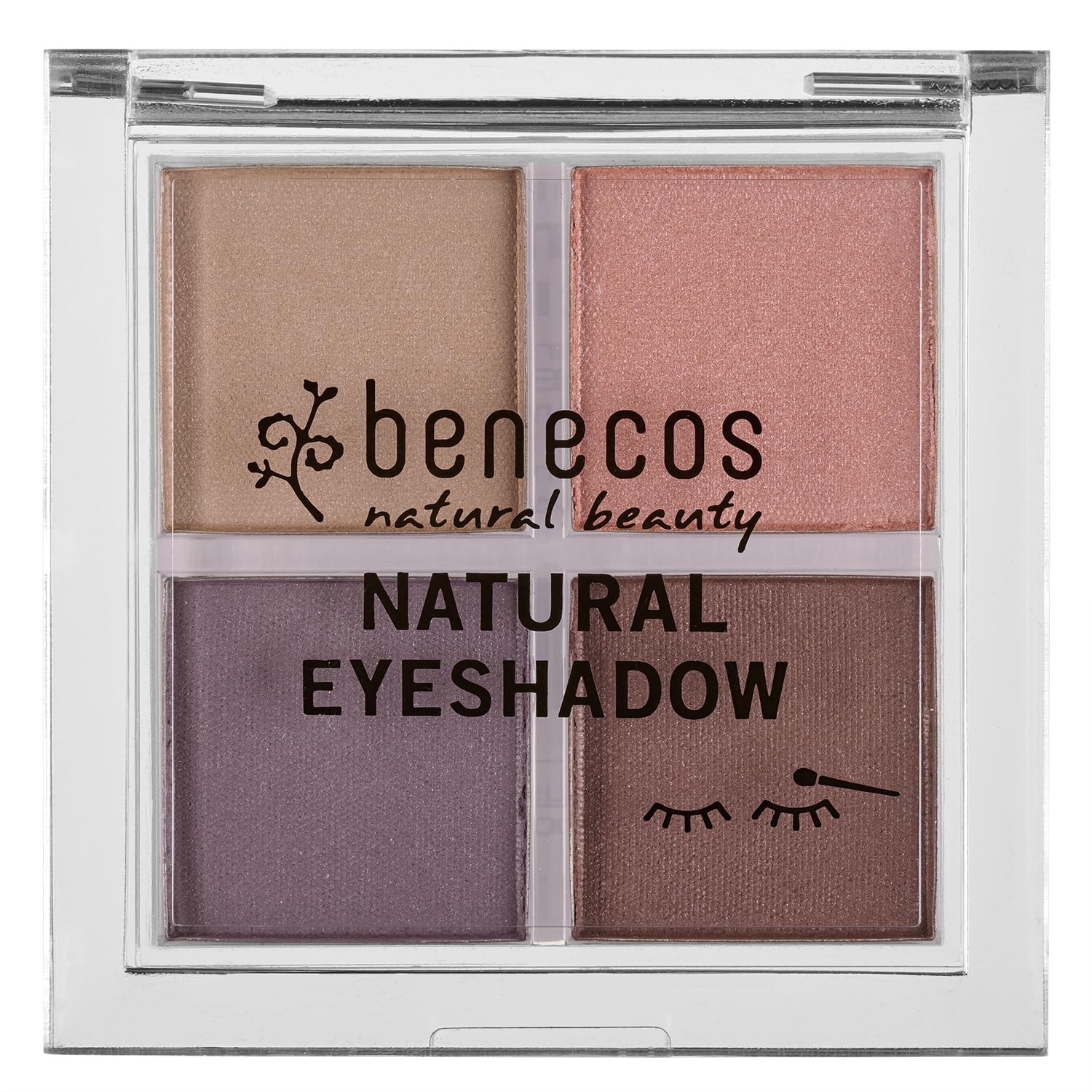 Benecos Natural Cosmetics - Quattro Eyeshadow Palette - vegan - beautiful eyes