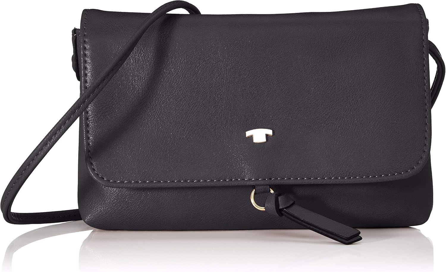 TOM TAILOR Luna Women's Shoulder Bag Small, black, 21x5x13, 003264, 20x12.5x2 cm (B x H x T)