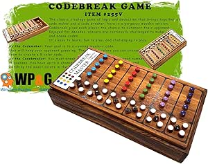 Amazon.com: Codebreak Game Top Strategy Wooden Board Games for Age 12 ...