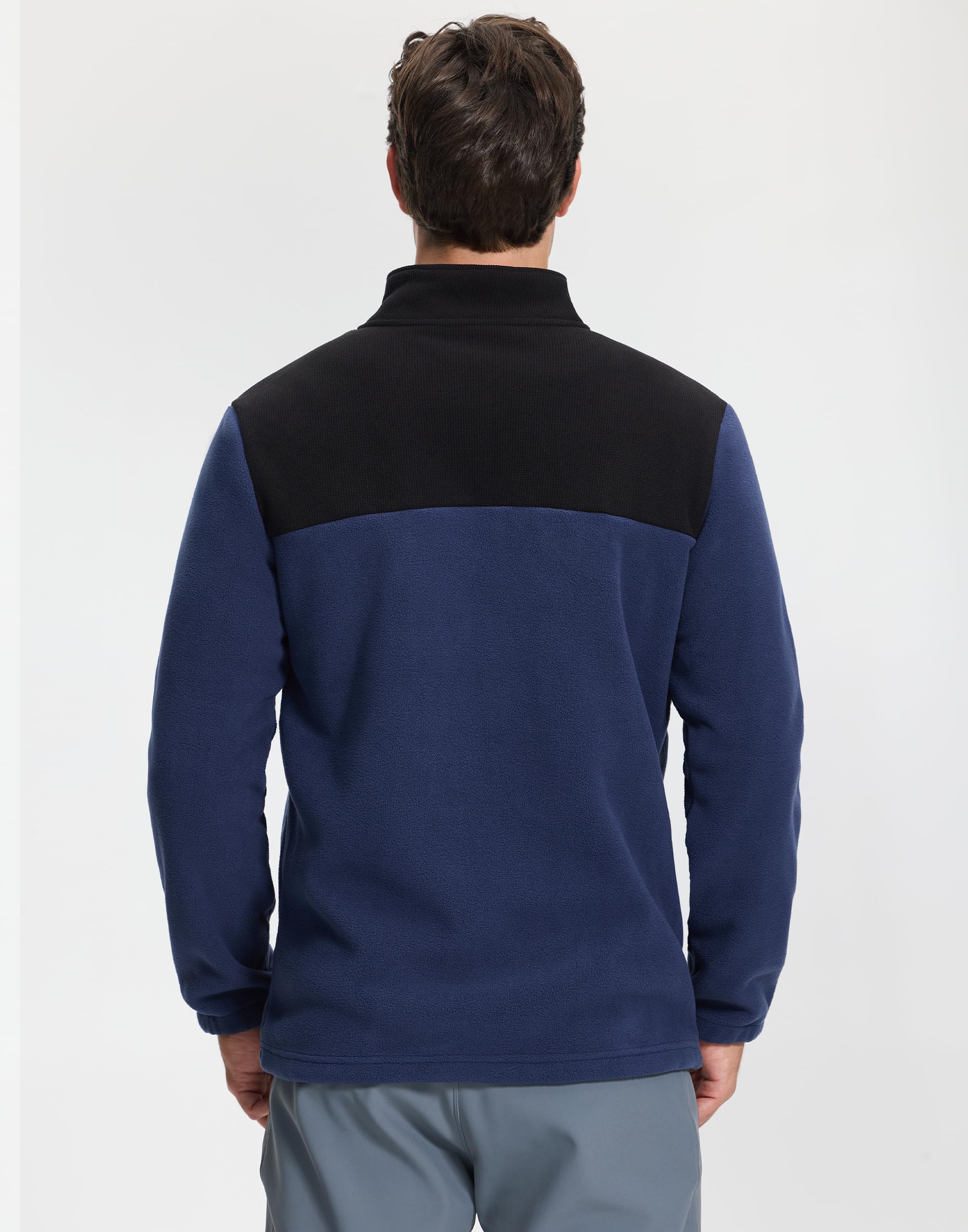 Pioneer Camp Herren Fleecejacke Dicke Warme Winterjacke, Atmungsaktiv & Komfortabel Full Zip Sweatjacke, Übergangsjacke Outdoor Wanderjacke 3