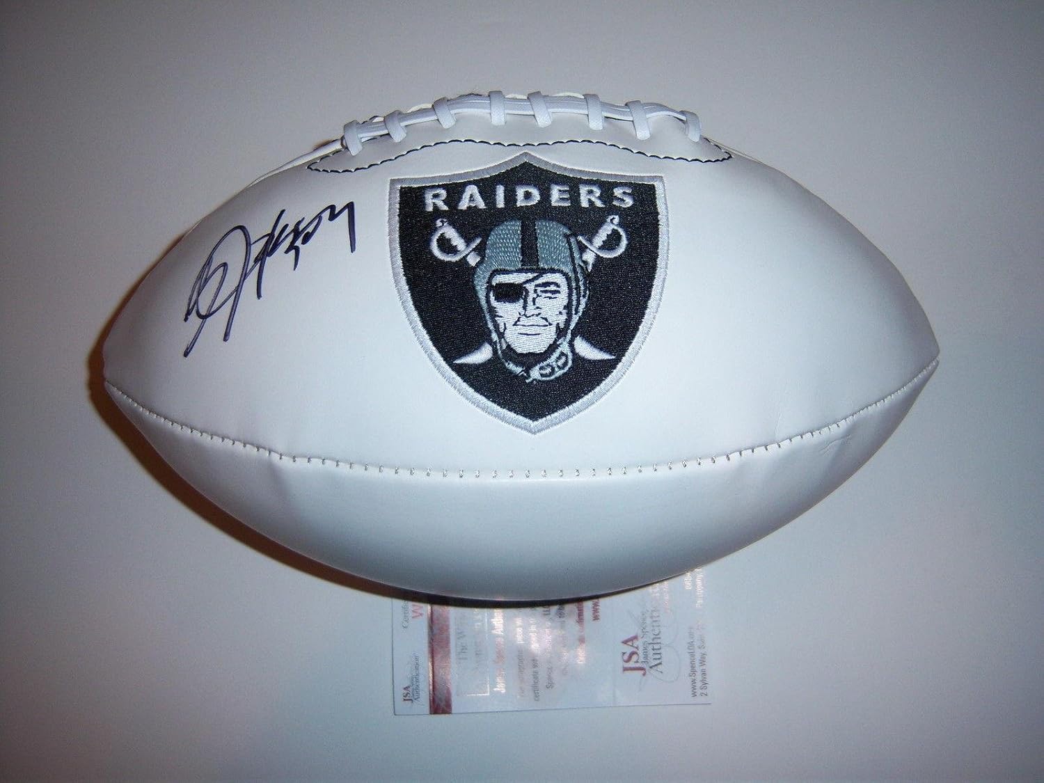 bo jackson signed football