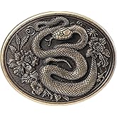 HLYMPONY Western Belt Buckle for Men Women Vintage Cowboy Cowgirl Texas Rodeo Poker Belt Buckles