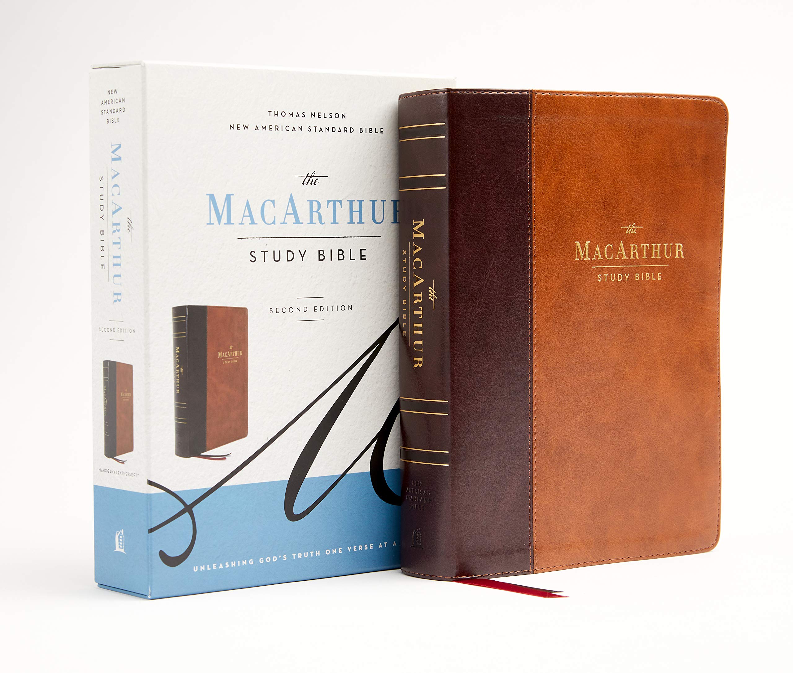 NASB, MacArthur Study Bible, 2nd Edition, Leathersoft, Brown, Comfort Print: Unleashing God's Truth One Verse at a Time NASB, MacArthur Study Bible, 2nd Edition, Leathersoft, Brown, Comfort Print: Unleashing God's Truth One Verse at a Time Imitation Leather Kindle