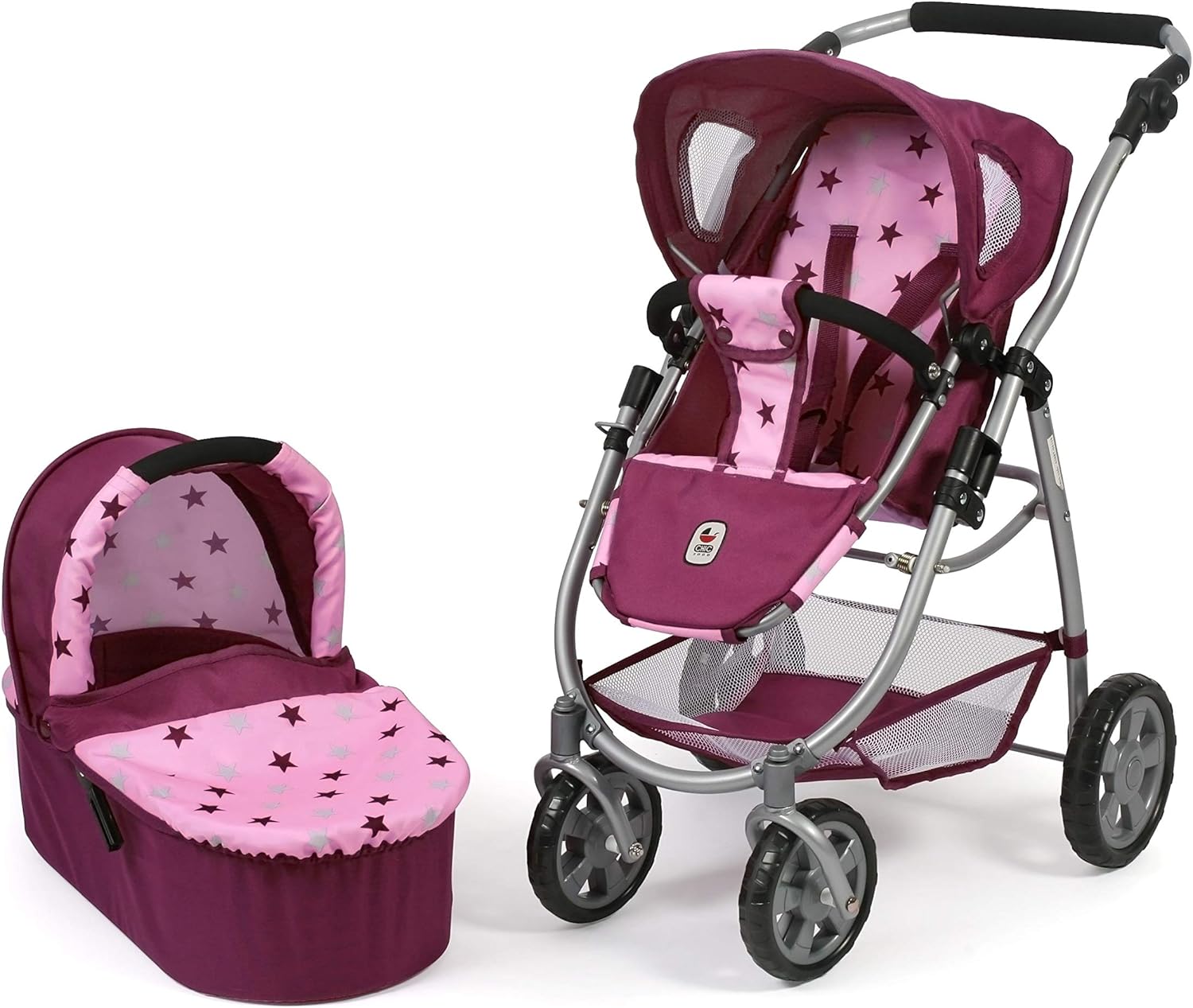 cochecito muñecas 3 en 1