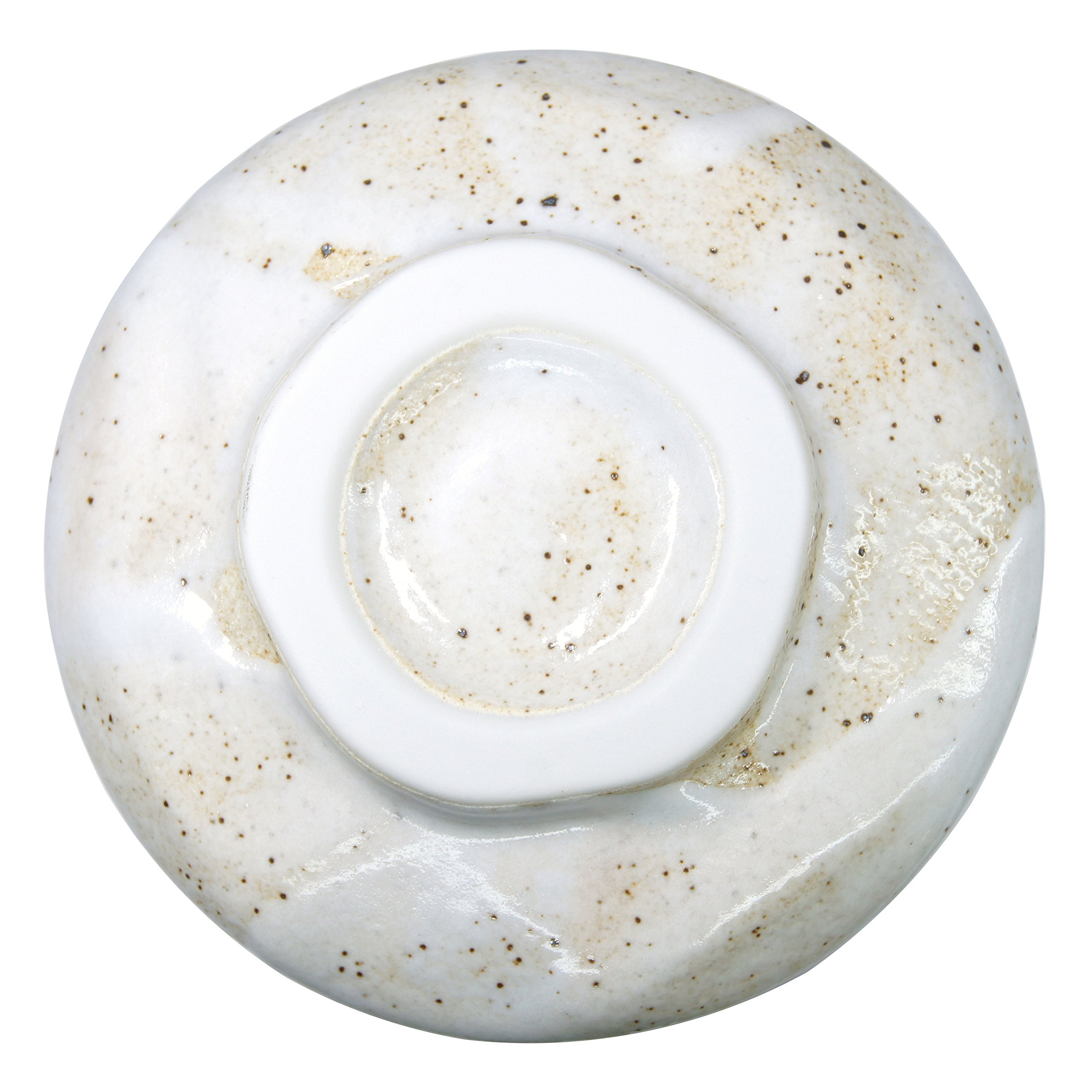 Mino Ware Japanese Handcrafted Matcha Tea Bowl Beige, Matcha Tea Cup Ceremony, Authentic Pottery, Yuki Shino Chawan