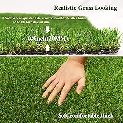 Weidear Artificial Turf Grass 3 ft x 5