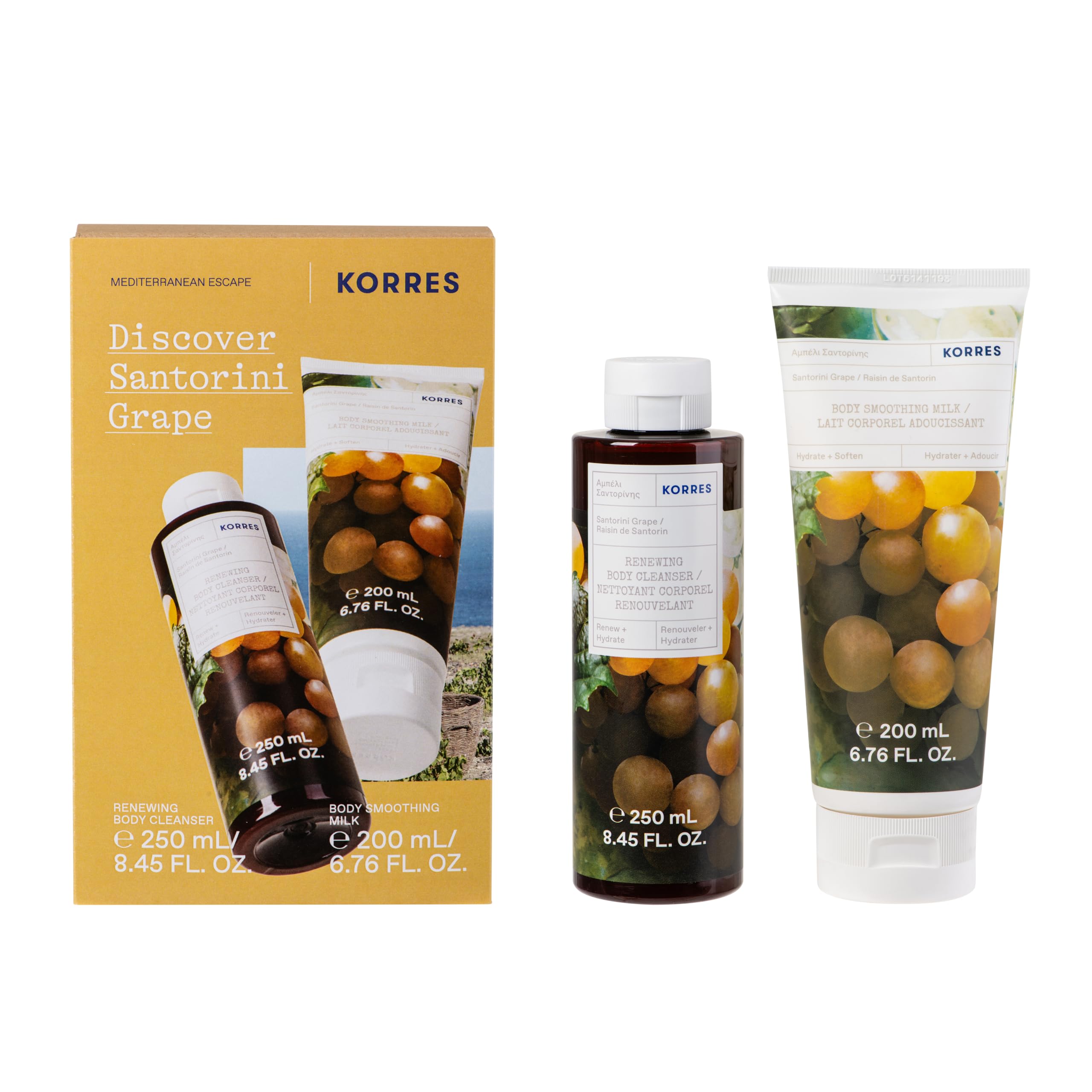 KORRES Santorini Grape Body Set 450ml
