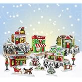 Design Works Crafts Christmas Village Plastic Canvas Kit