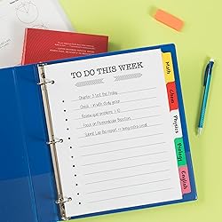 Avery Big Tab Write & Erase Dividers for 3 Ring