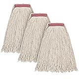 Matthew Cleaning 16oz 3Pack Cotton Floor Mop,Cotton