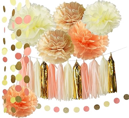 Baby Girl Baby Shower Decoration Tassel Garland Party Decorations