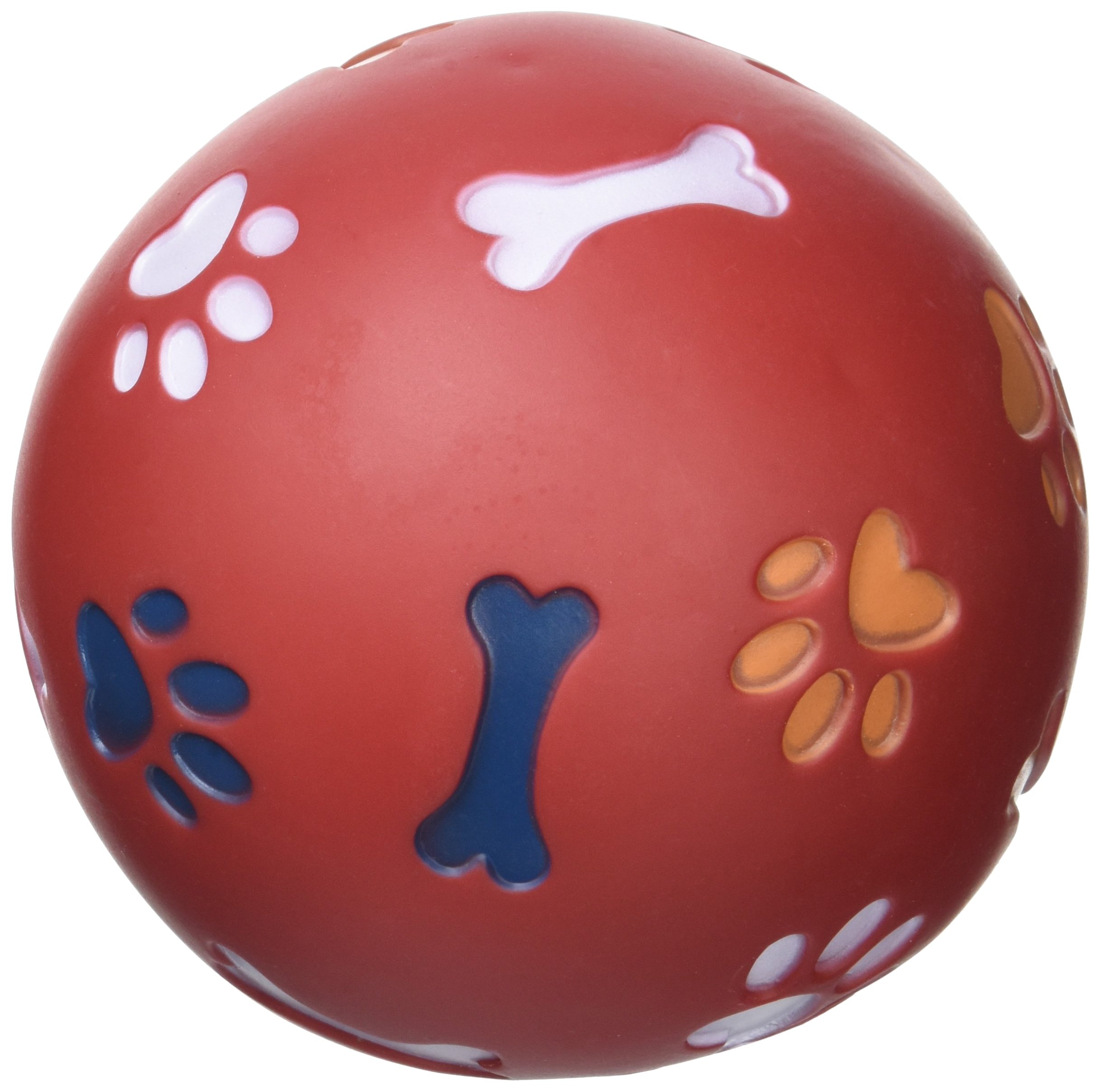 Kerbl Dog snack ball ø 11cm, red