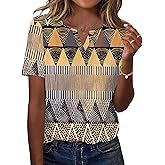 LOMON Womens Short Sleeve V Neck T Shirts Summer Tops Basic Tees Business Casual Blouses Trendy Fashion Clothes