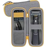 Aenllosi Hard Case for Microtouch Solo Titanium, Black | EVA hard shell, Water-resistant design, Dust-resistant design, Smooth zipper access, Case only