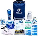 Premium Sports First Aid Kit - Ice Packs, Freeze Spray, Foil Blanket view 1