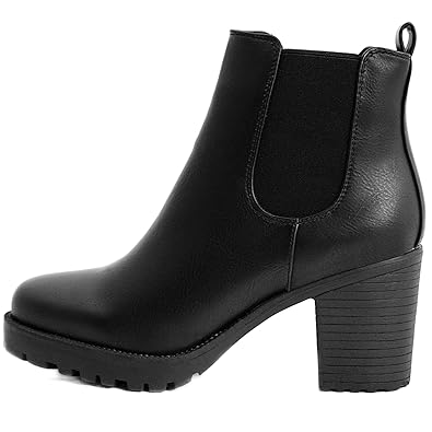 FLY 4 Chelsea Boots Plateau Stiefeletten in vielen Farben und Mustern