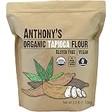 Anthony's Organic Tapioca Flour Starch, 2.5 lb, Gluten Free & Non GMO
