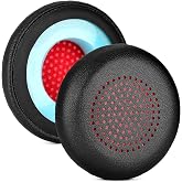 HC5 HC6 Ear Pads - defean Replacement Ear Cushion Cover Compatible with MPOW HC5 HC6 Noise Cancelling Headphones,Softer Leather,High-Density Noise Cancelling Foam