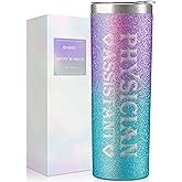 Onebttl Physician Assistant Gifts for Women, Gifts for Women on National Physician Assistant Day, Birthday and Christmas, 20oz Insulated Stainless Steel Travel Tumbler - Glitter