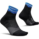 Feetures Trail Max Cushion Mini Quarter Sock - Hiking Socks for Men & Women