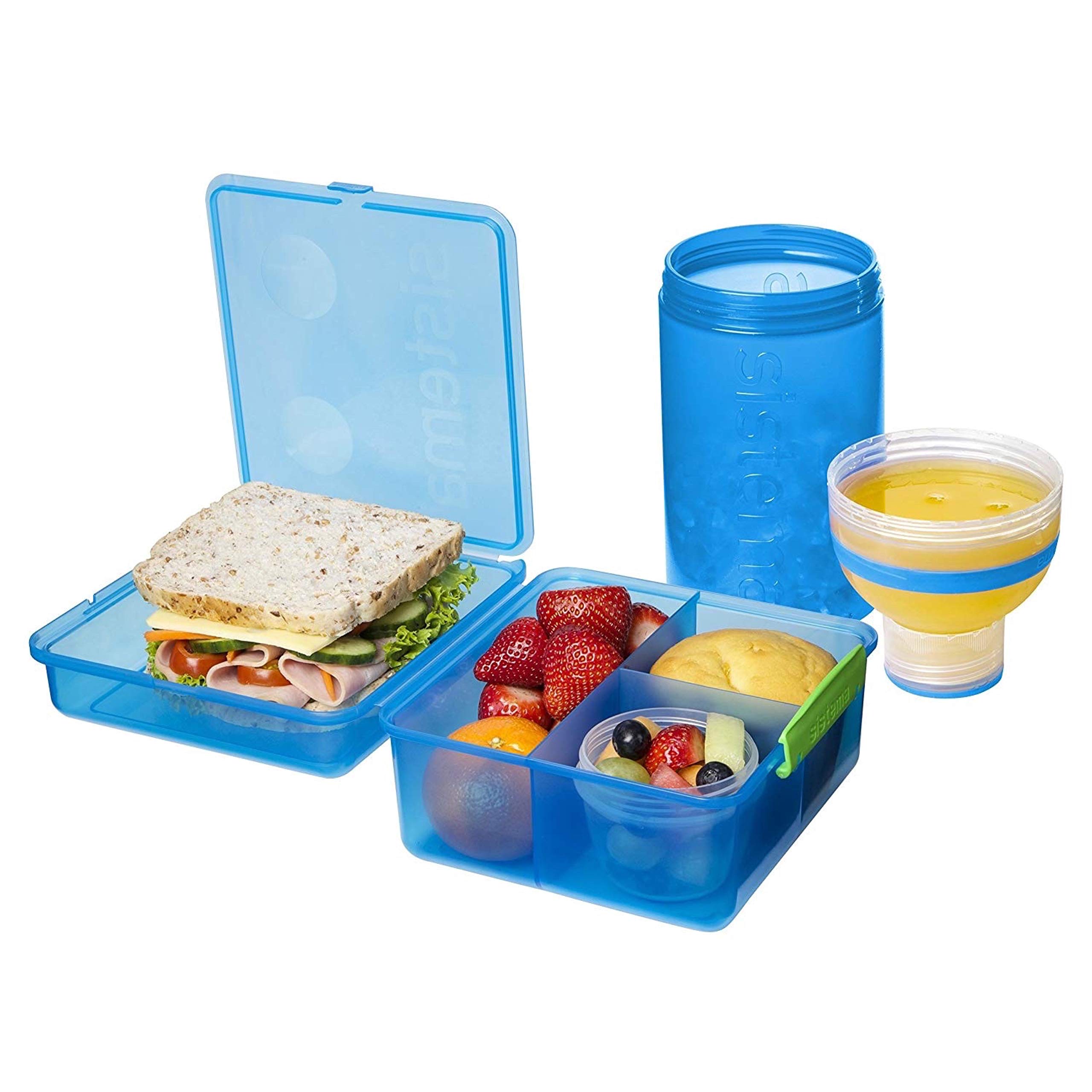 Sistema Lunch Collection Lunch Box and Bottle Pack, Color Received May