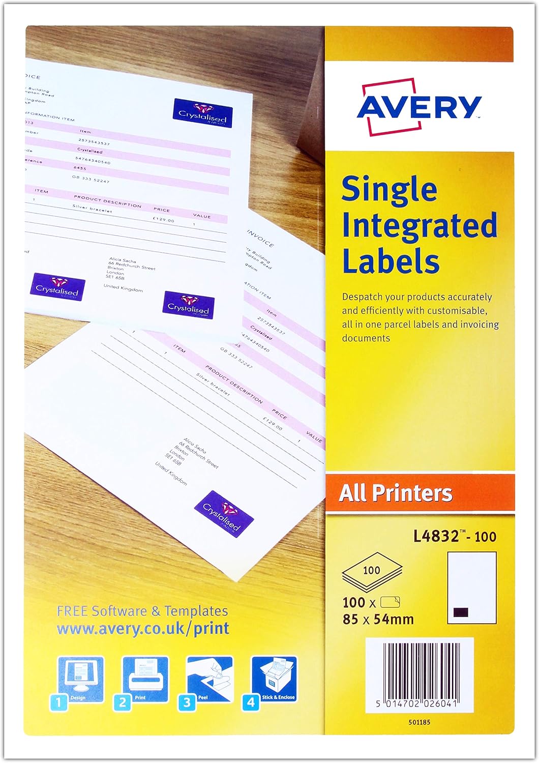 post sticker printer