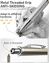 Nicpro 34-Piece Mechanical Pencil Set 0.3 0.5 0.7 0.9 mm with 2 mm Holders view 2