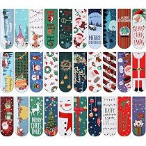 Marque-pages Magnétiques De Noël Pour Enfants - 30 Motifs Différents - Cadeau Ludique Et Festif - 5