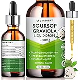 Soursop Bitters Extract Liquid Oil : Graviola Soursop Extract- Organic for Cell Support and Regeneration- Soursop Tincture Edible (2 Fl Oz (Pack of 1))
