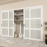 Paintable Sliding Closet Door 120" x