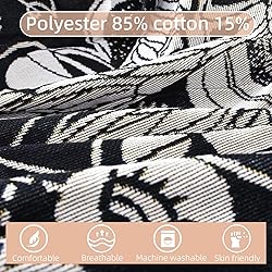 Shesyuki Boho Throw Blanket Reversible Cotton