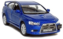 Box of 12 Cars: 5" 2008 Mitsubishi EVO X 1/36