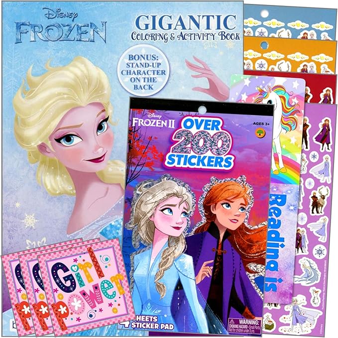 Amazon.com: Disney Frozen Elsa Gigantic Coloring Book ...