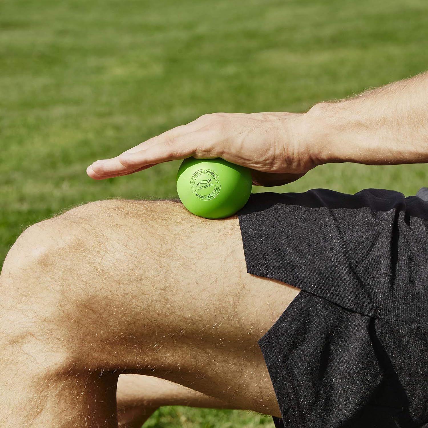 Victorem Lacrosse Balls - Lacrosse Ball Set of 12, Odourless and Durable Therapy Ball, Back Roller, Great for Myofascial Release and as Muscle Knot Remover : Sports & Outdoors