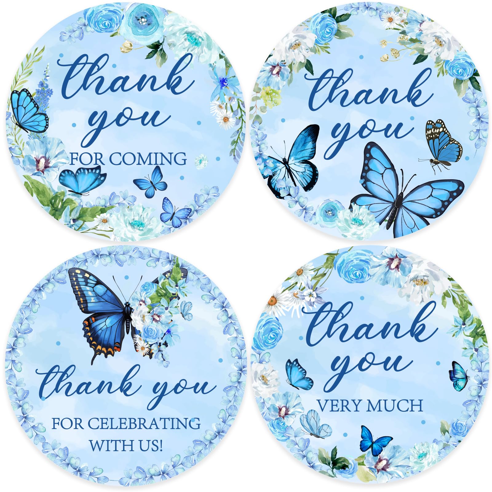 Serencatcher Danke-Geschenkanhänger „Thank You For Buzzing By“ – 12 Stück, Insekten-Motiv, Mit Sisalschnur