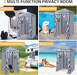 EAGLE PEAK 1.2m x 1.2m Pop-up Changing Room Canopy, Portable Cabana view 5