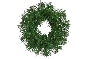 Northlight Deluxe Windsor Pine Artificial Christmas Wreath - 6" - Unlit