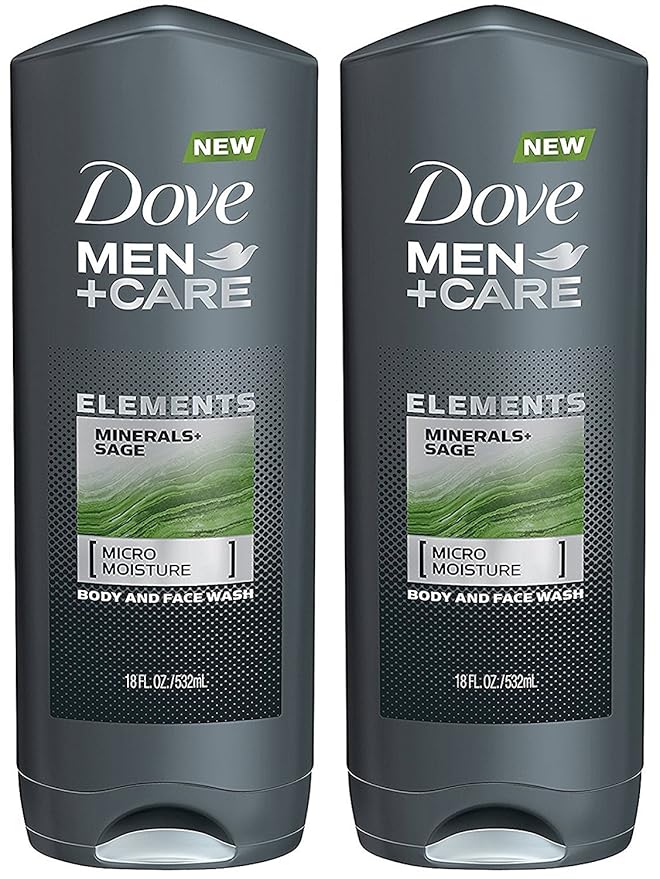 Dove Men + Care Body And Face Wash Elements Minerals