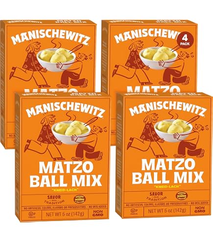 Amazon.com: Manischewitz Matzo Ball and Soup Mix, 4.5oz (6 Pack