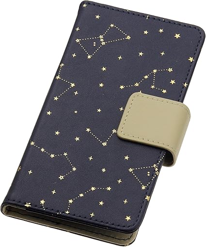Amazon Co Jp フラワーリング マルチケース 各種スマートフォン対応 箔押し 星座 ネイビー Sc 0536 Nv 家電 カメラ