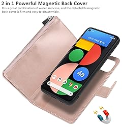 iCoverCase for Google Pixel 4a 5G Wallet Case with