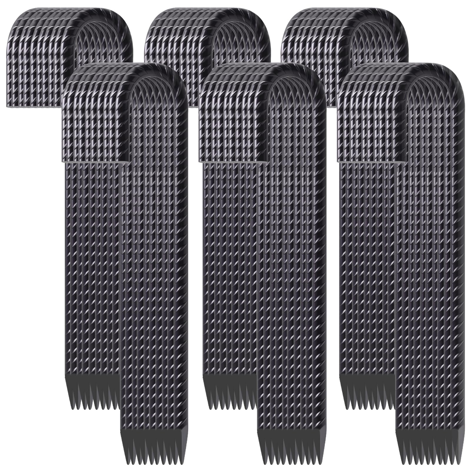 VVOKGO Rebar Stakes 12 Inch Heavy Duty J Hook 59