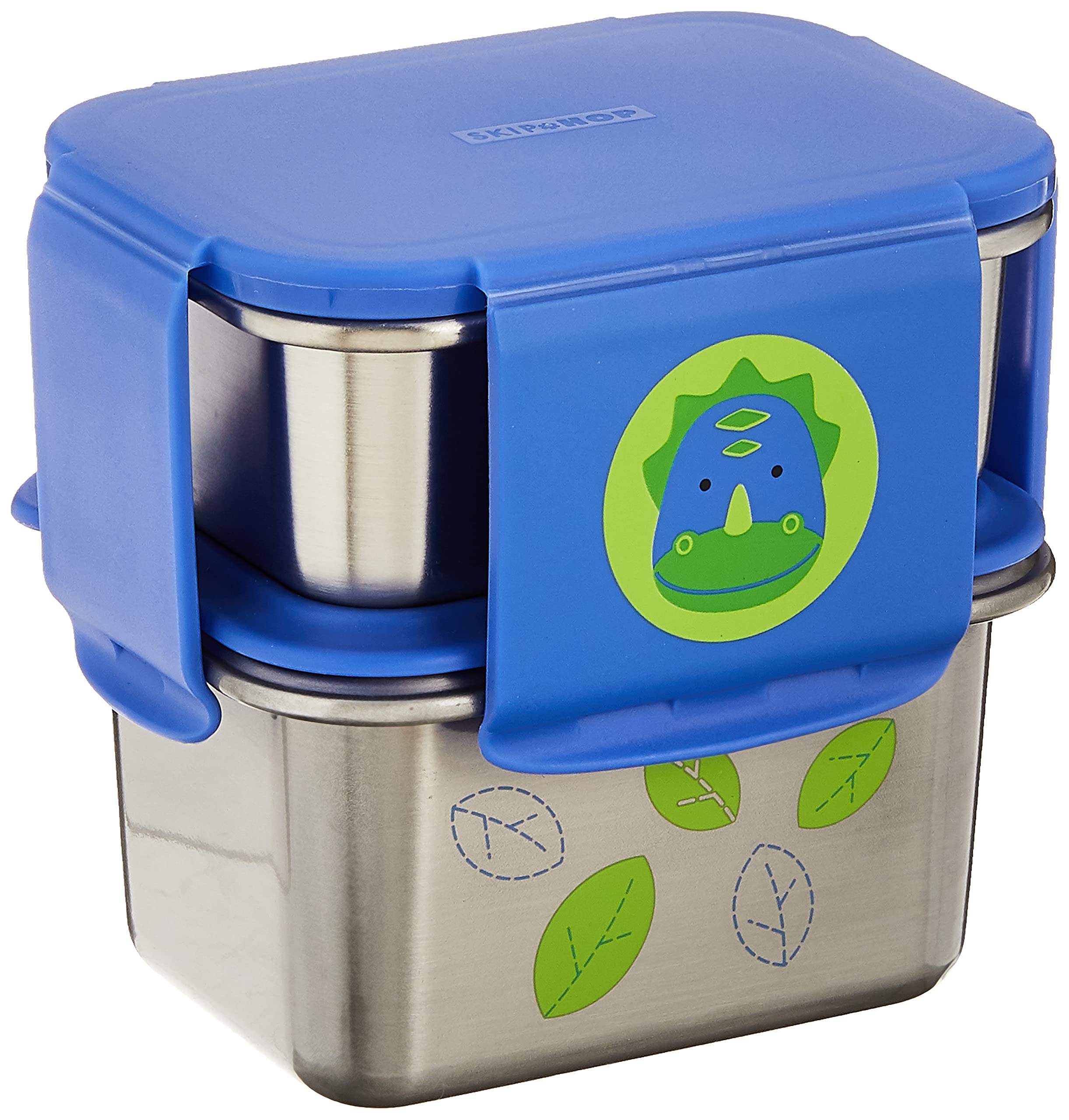 Skip Hop Zoo Insulated Stainless Steel Lunch Kit, Dino, 0.28 kg, 9I673010