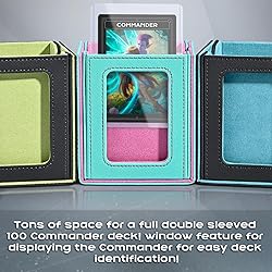 ZLCA MTG Deck Box with Commander Window